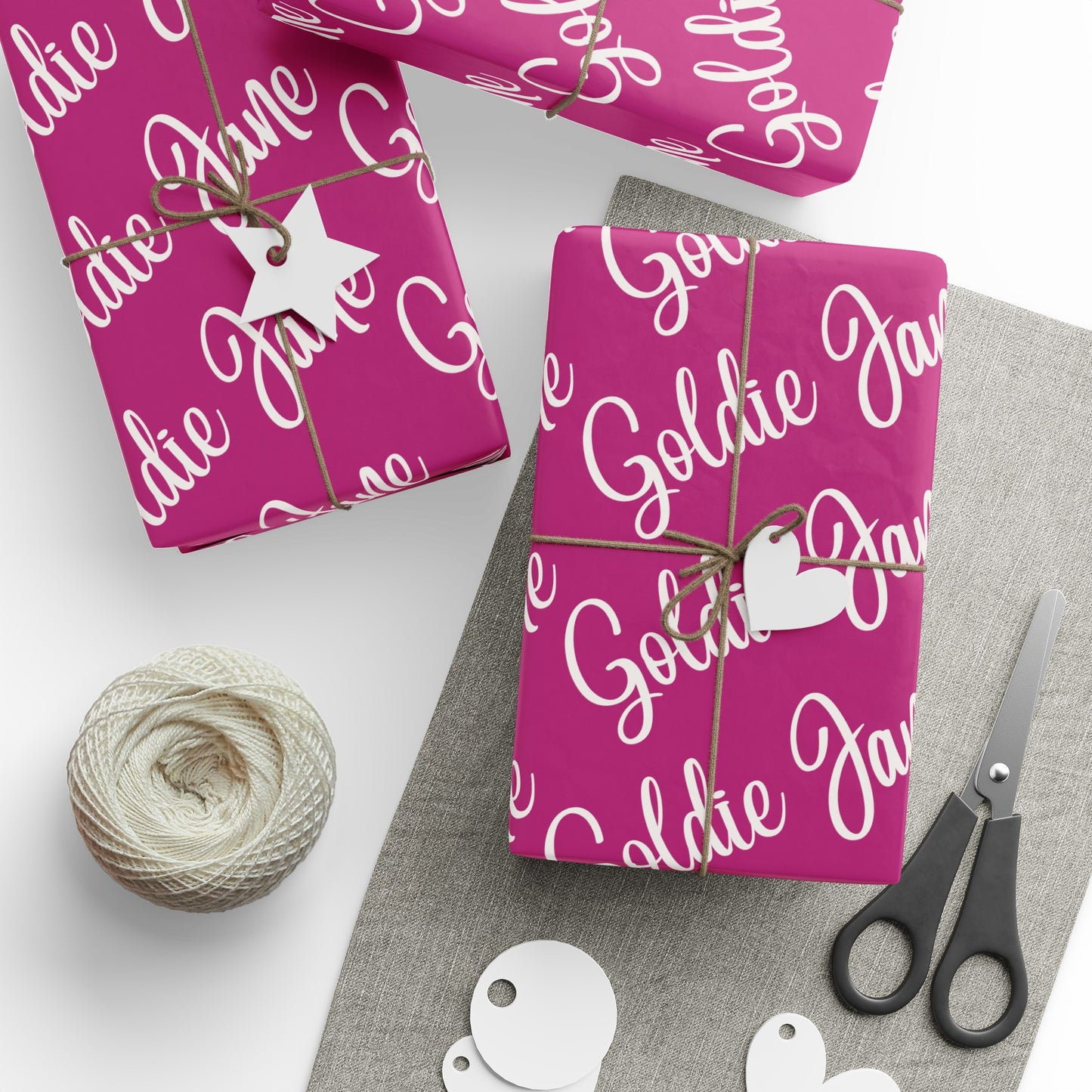 Wrapping Paper Roll - Personalized Name