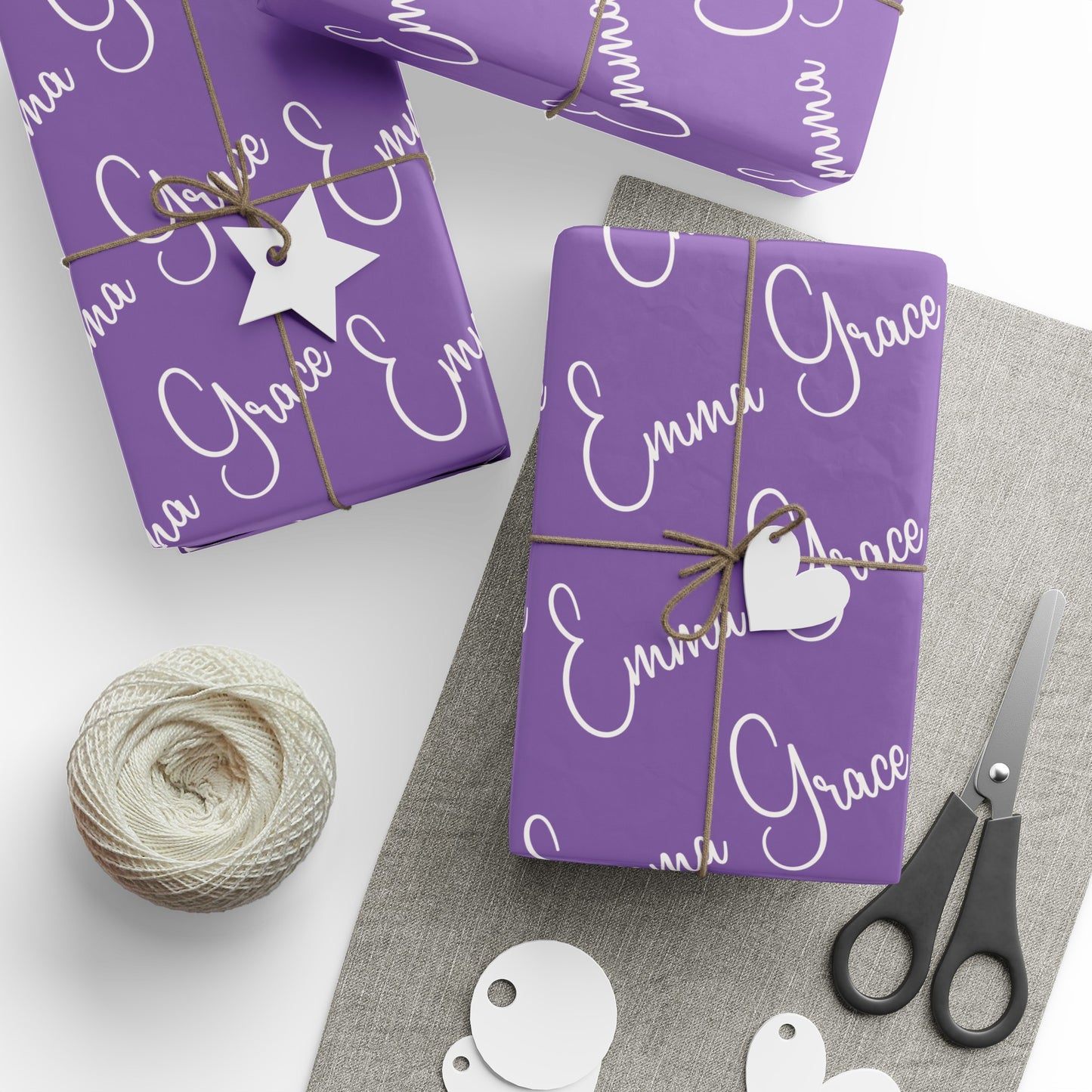 Wrapping Paper Roll - Personalized Name
