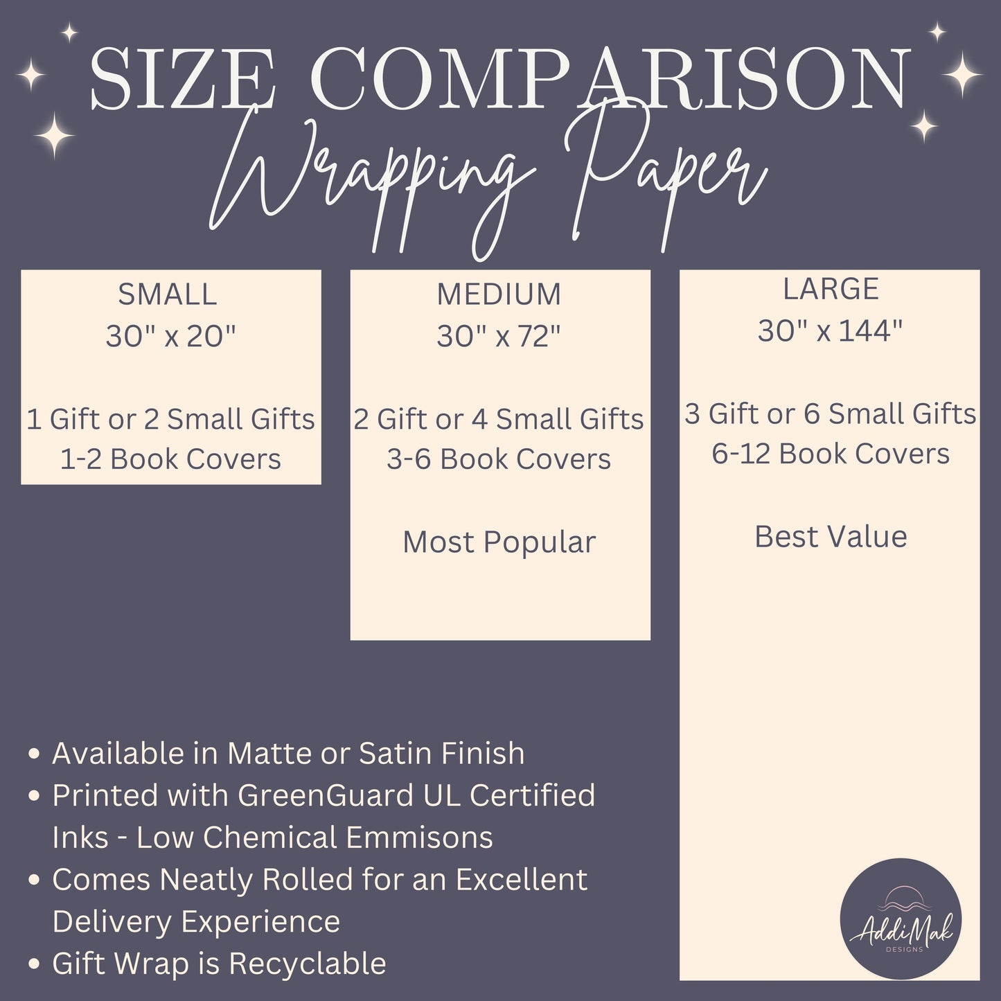 Wrapping Paper Roll - Coquette Christmas Tree Printify