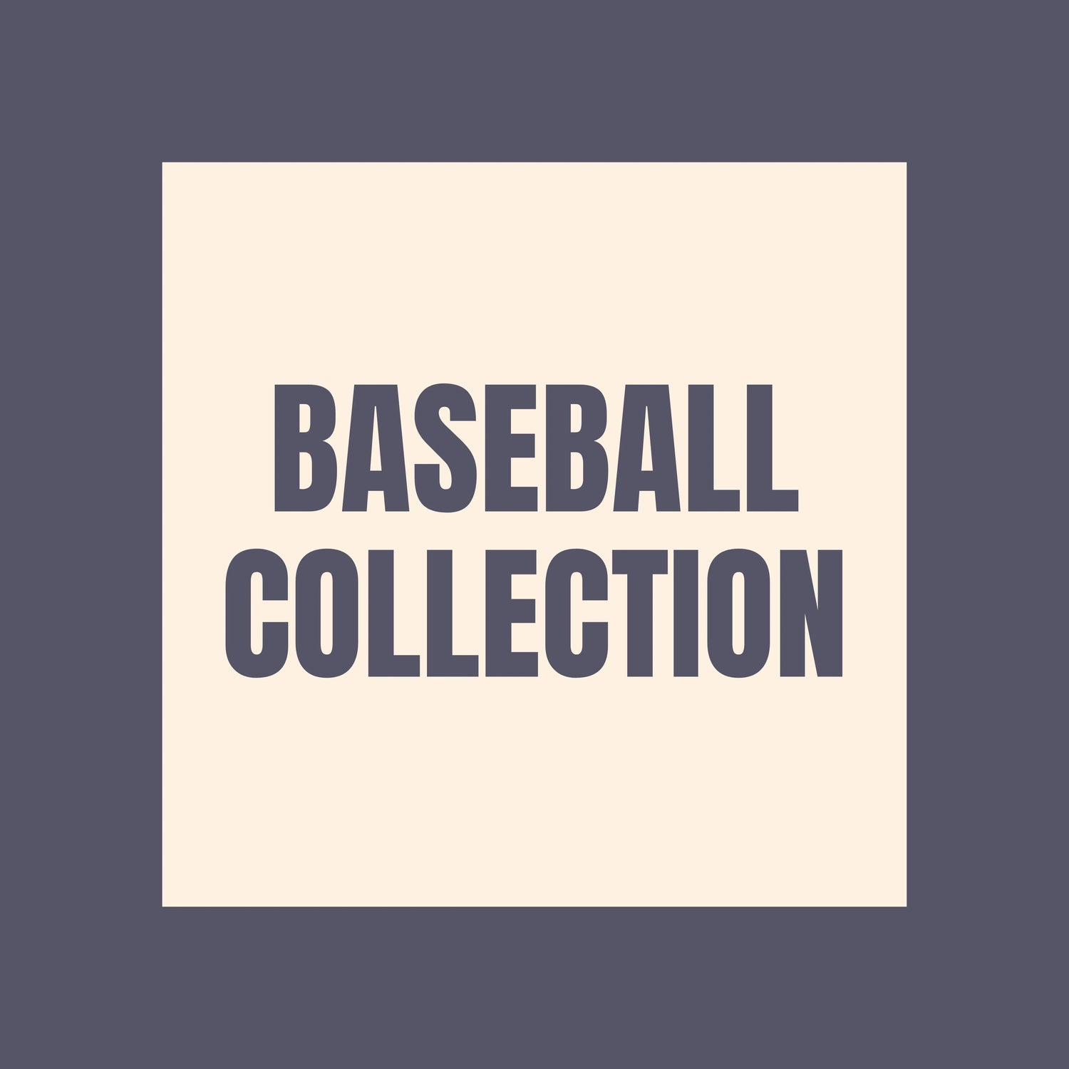 BASEBALL-COLLECTION AddiMak Designs