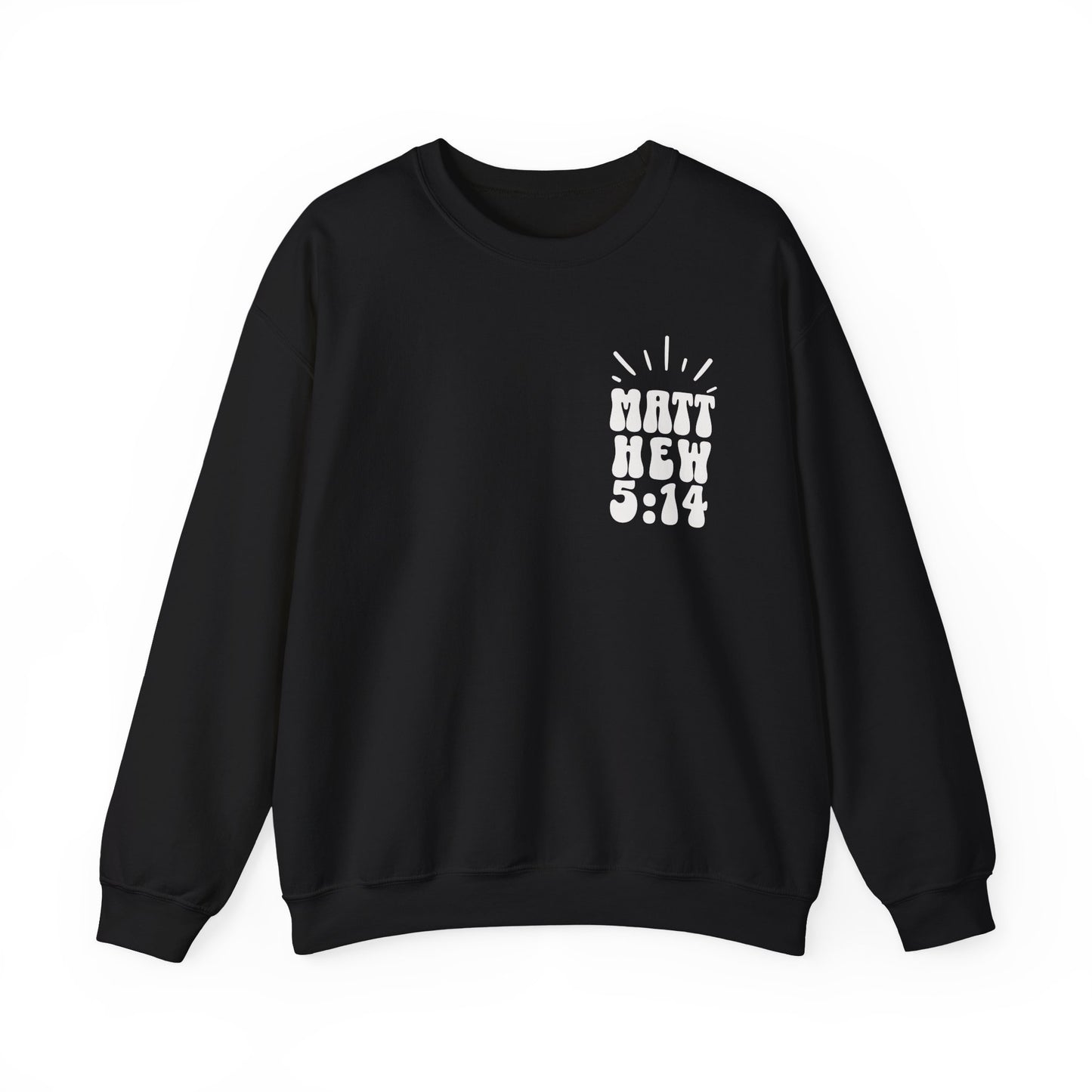 Retro Be The Light Crewneck Sweatshirt