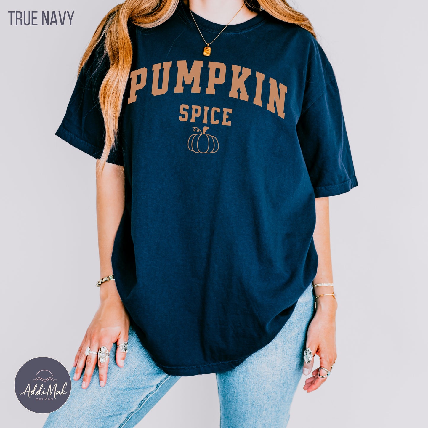 Pumpkin Spice Varsity T-Shirt