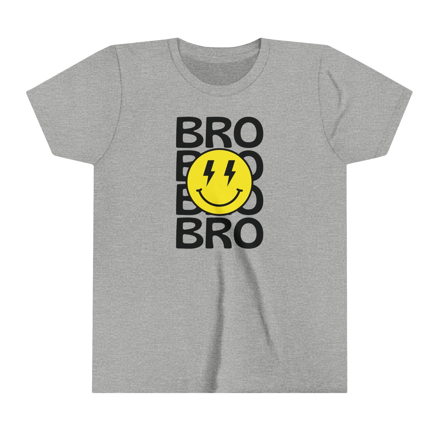 BRO Retro Graphic Smiley Face T-Shirt