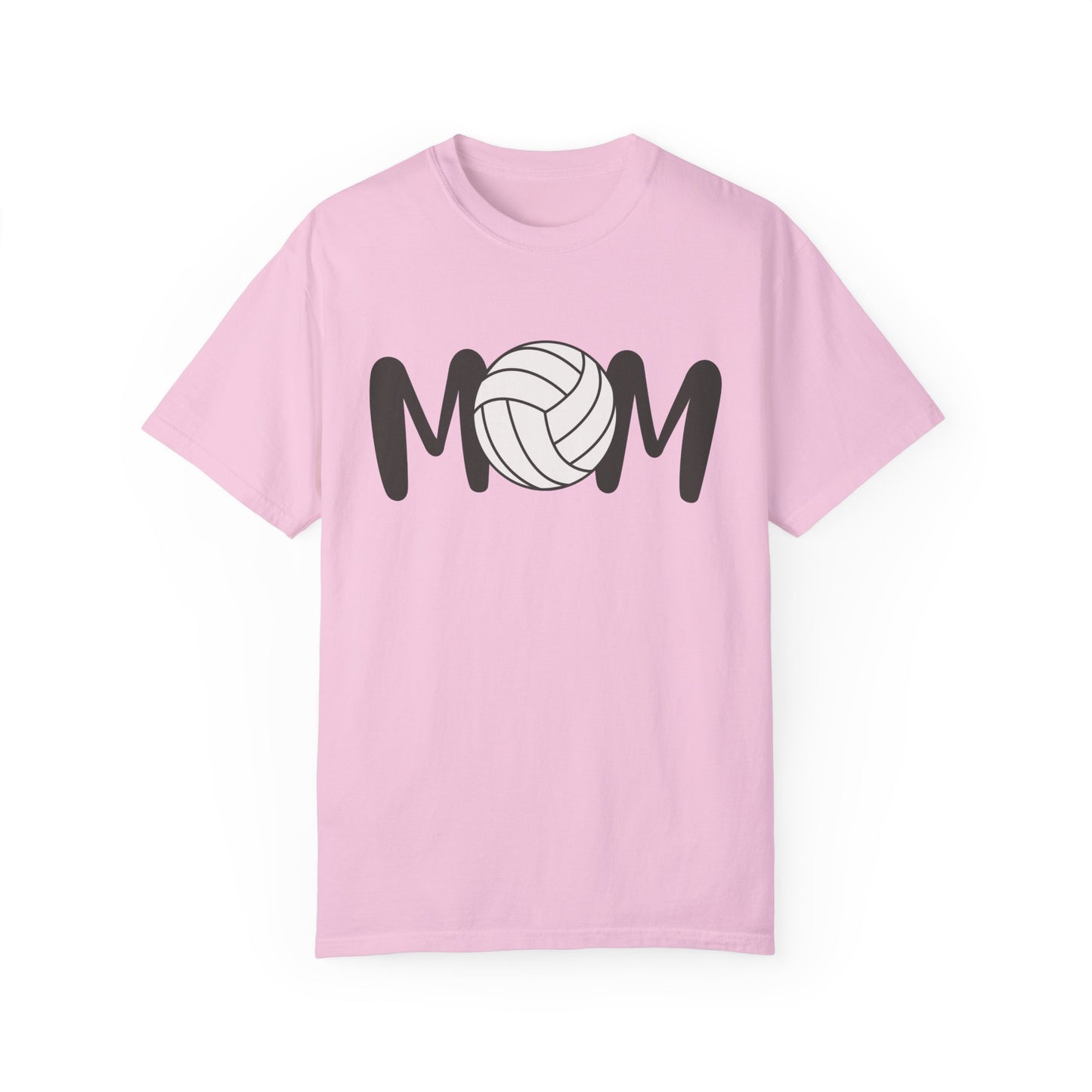 Custom MOM Volleyball Tee with Personalized Name and Number on Back