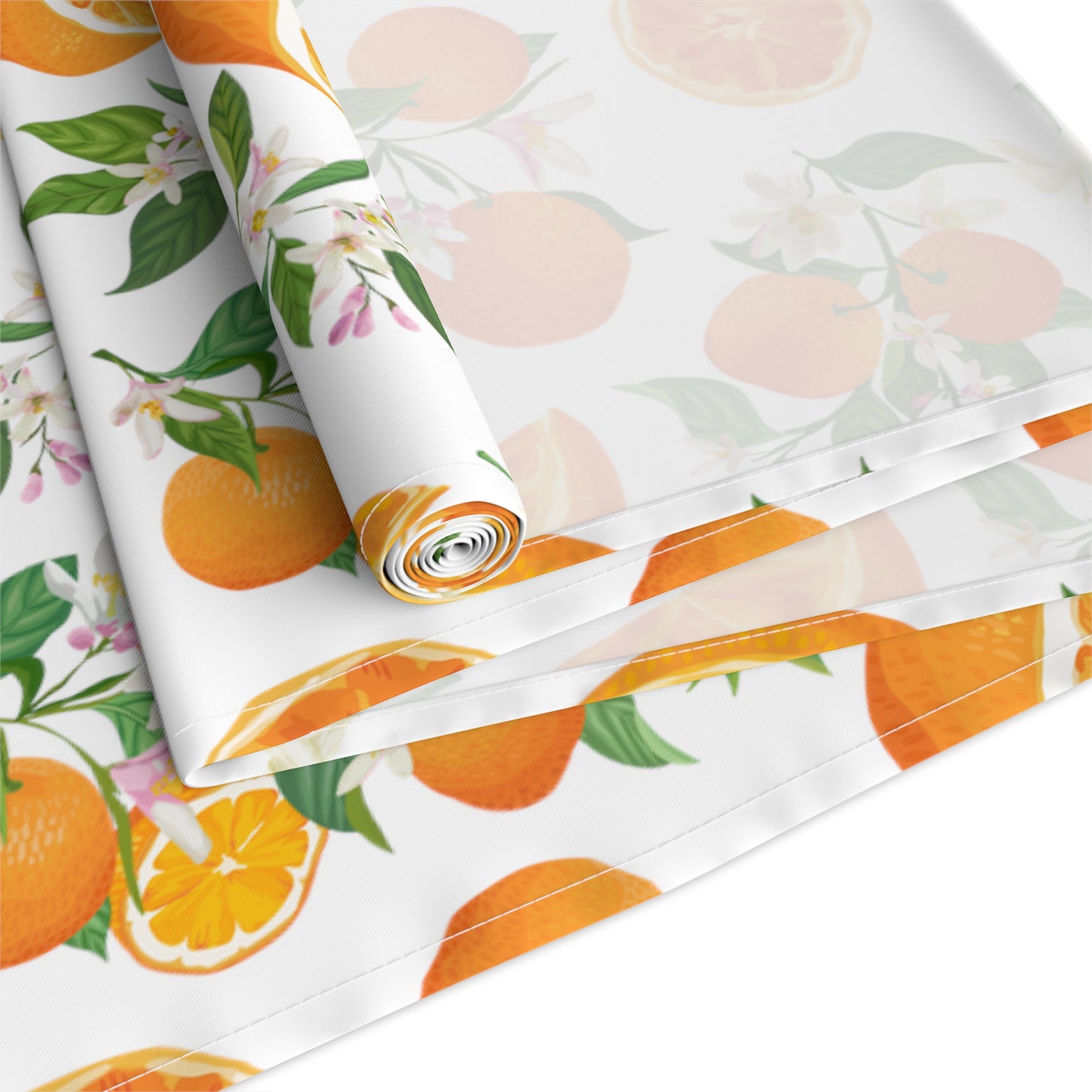 Orange Citrus Table Runner