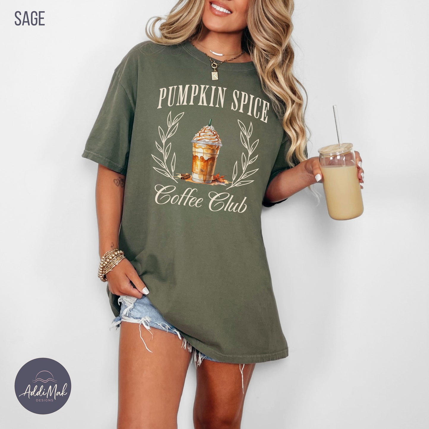 Pumpkin Spice Coffee Club T-shirt