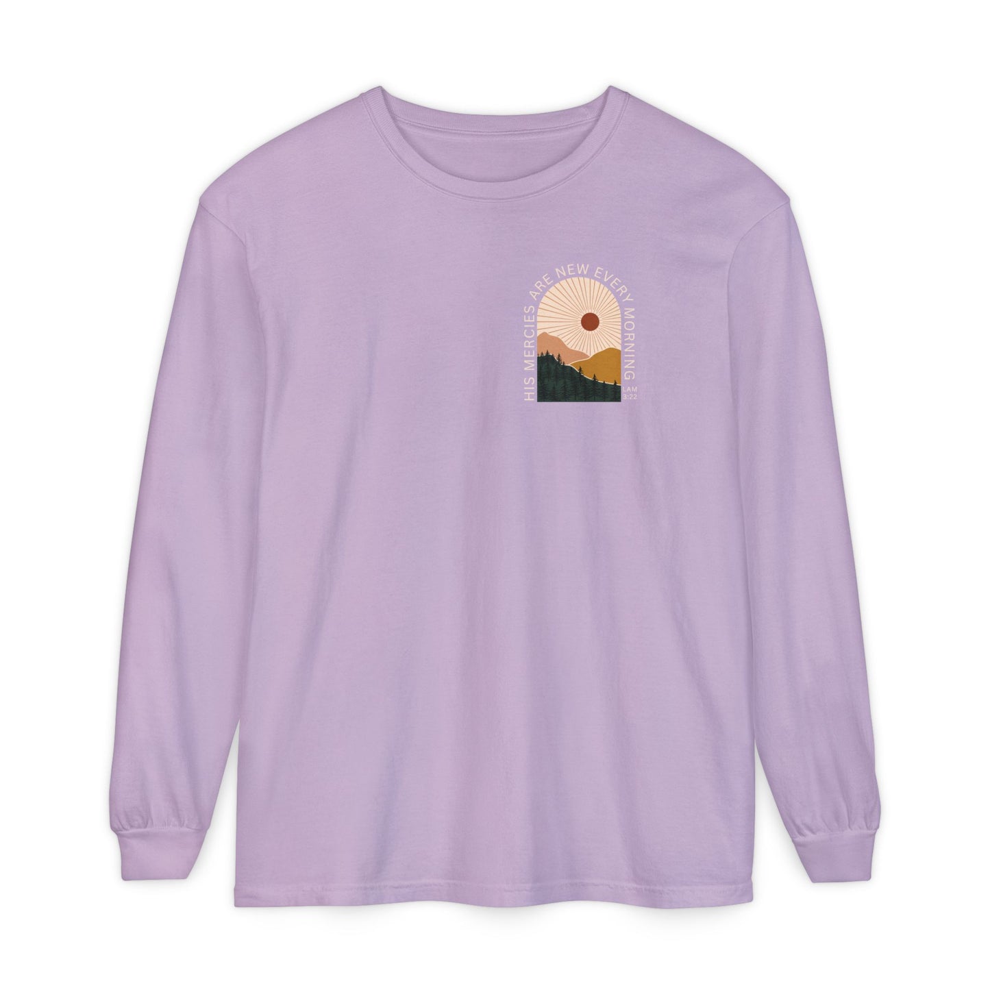 His Mercies Are New Every Morning Long Sleeve Shirt