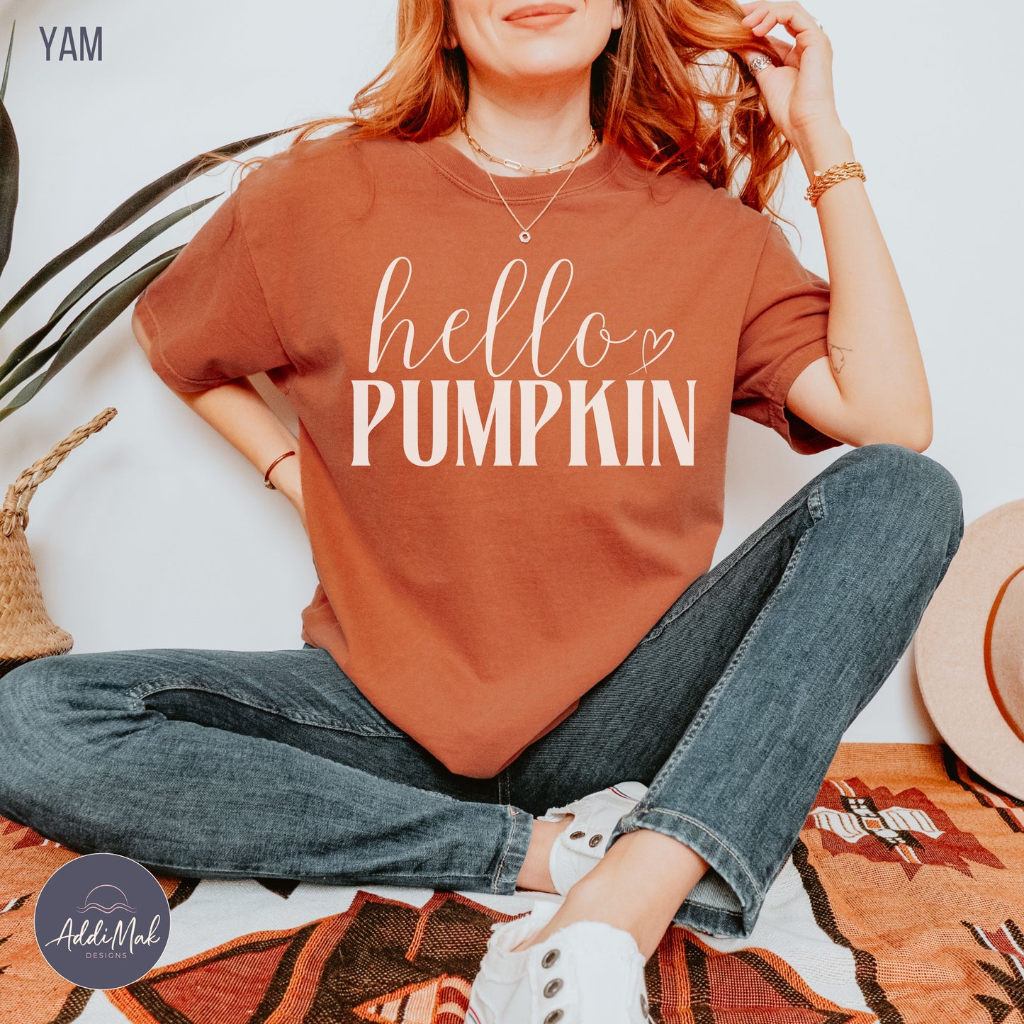 Hello Pumpkin Fall T-Shirt