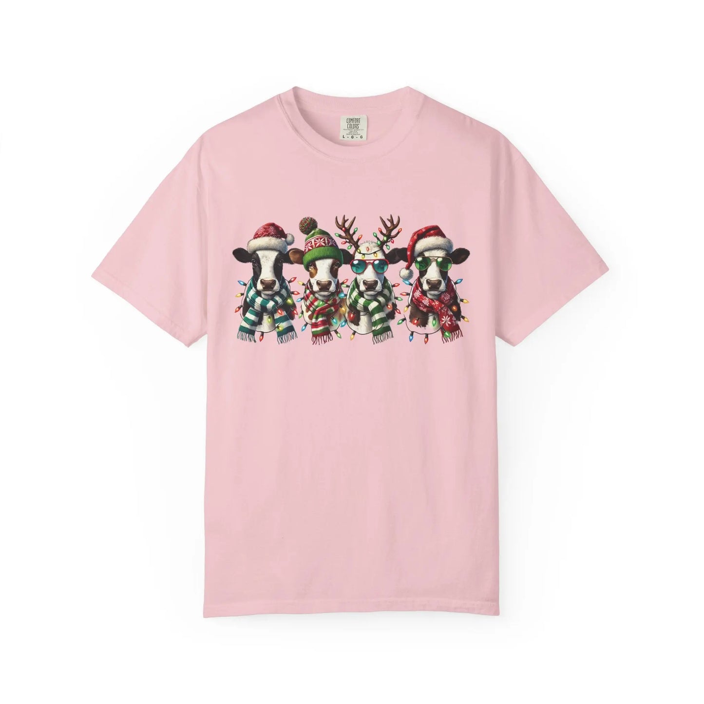Christmas Cows T-Shirt Printify