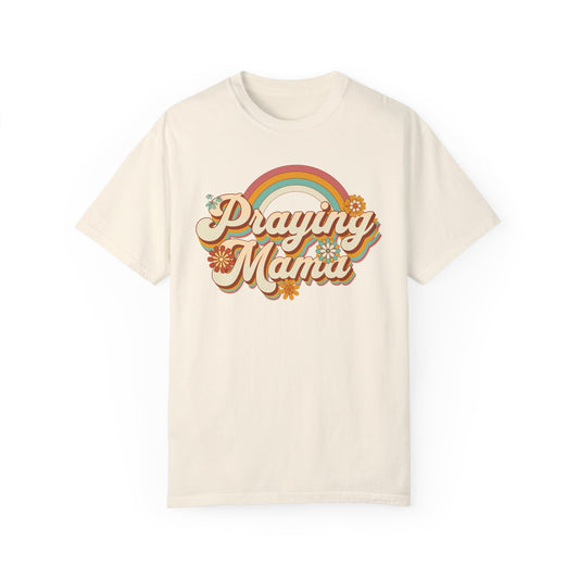 Retro Praying Mama Comfort Colors T-shirt