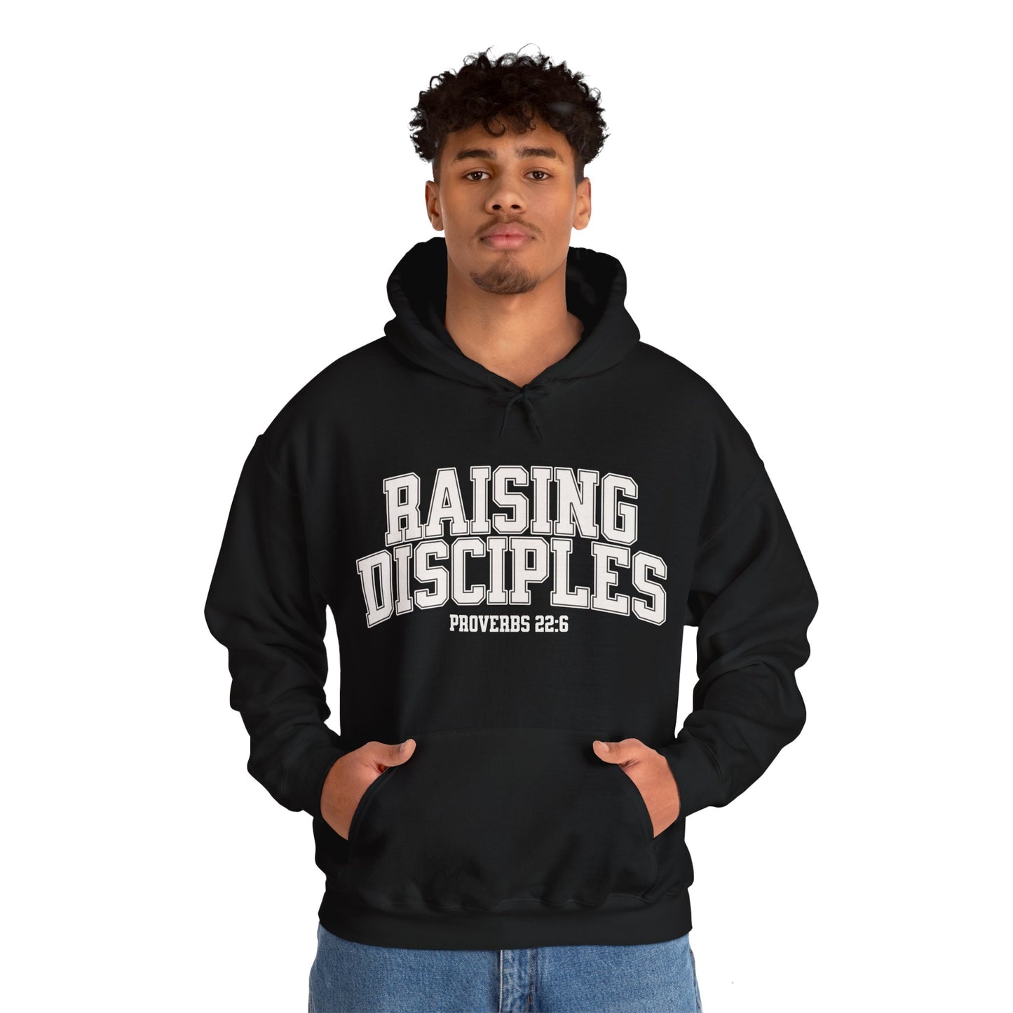 Raising Disciples - Varsity Hooded Sweatshirt