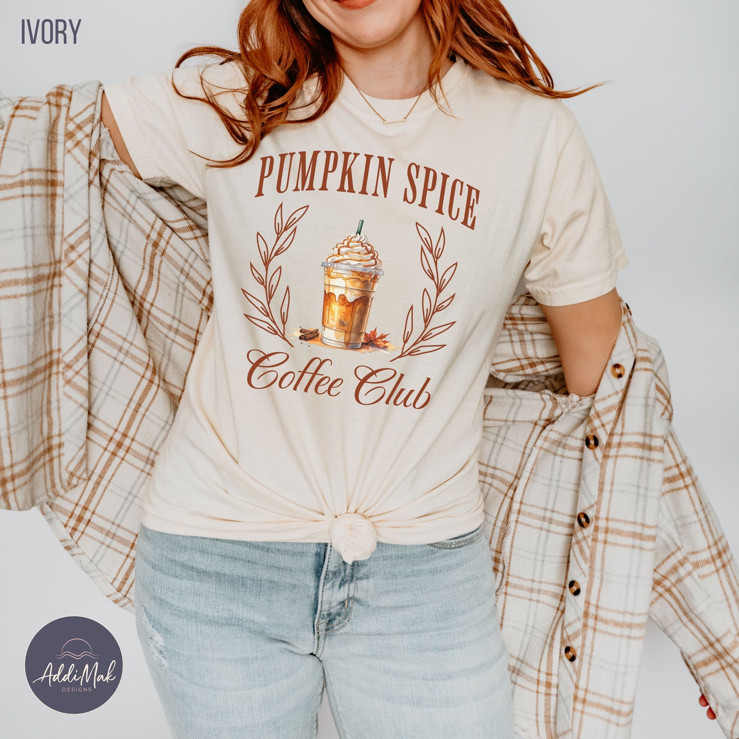 Pumpkin Spice Coffee Club T-shirt