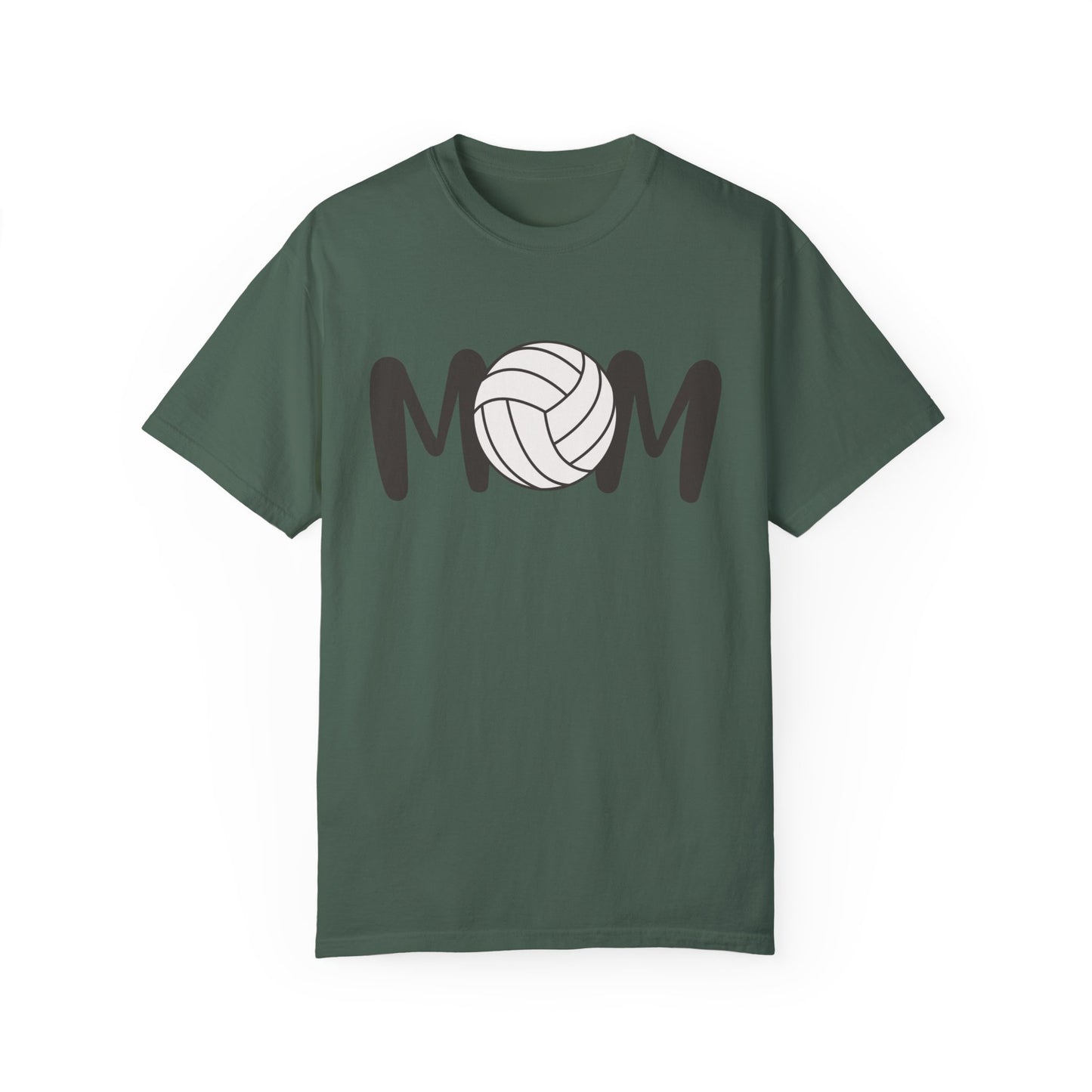 Custom MOM Volleyball Tee with Personalized Name and Number on Back