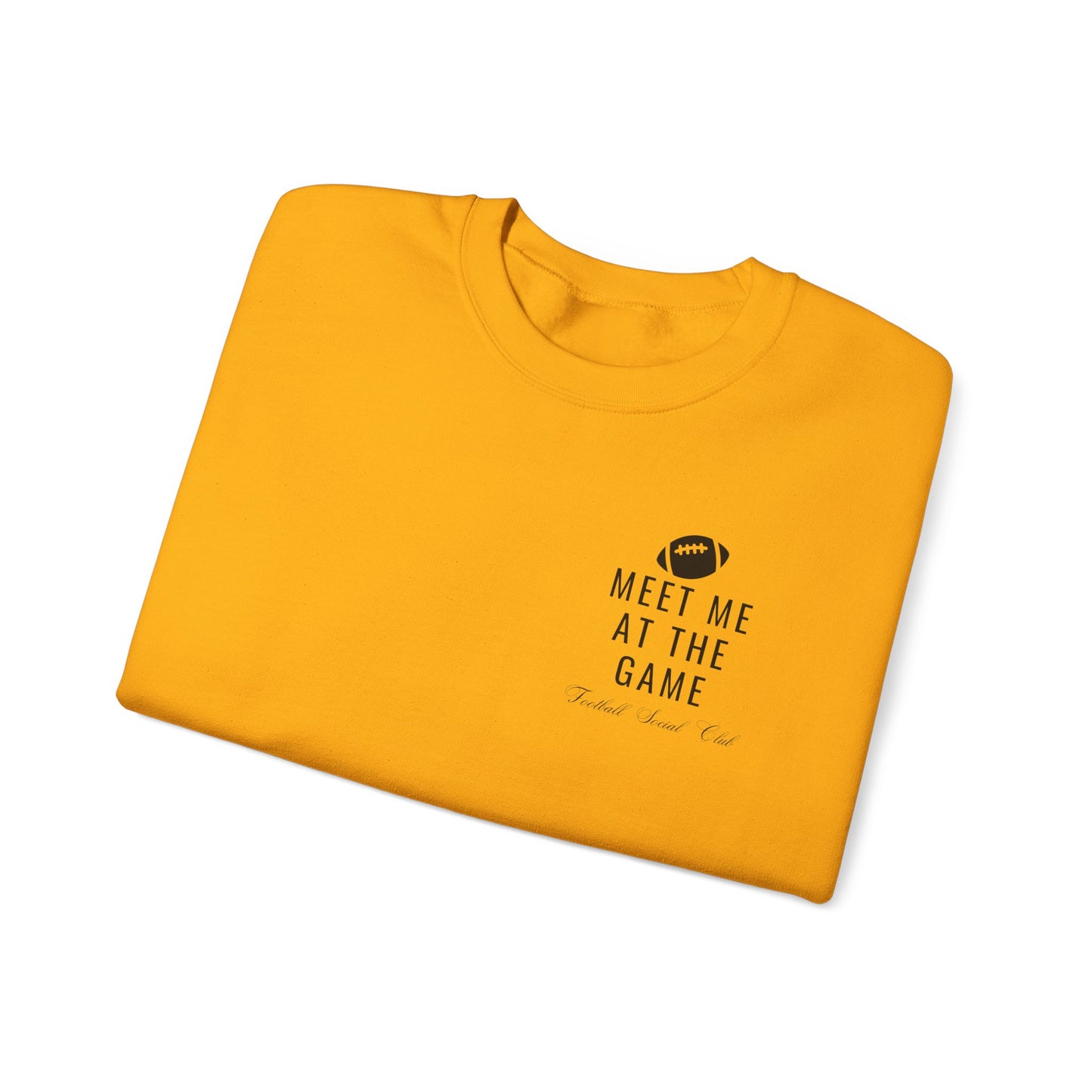 Meet Me At The Game Football Social Club Sweatshirt