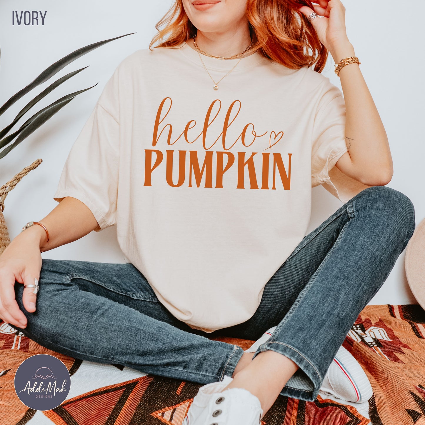 Hello Pumpkin Fall T-Shirt