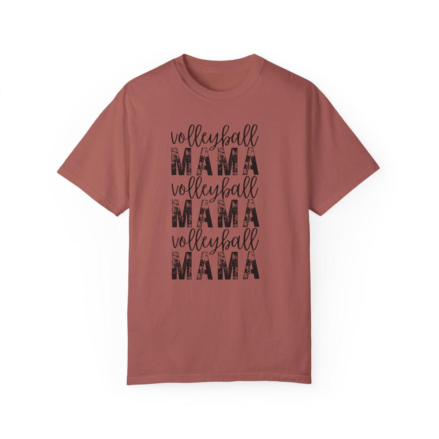 Volleyball Mama -Script and Bold Grunge Tee