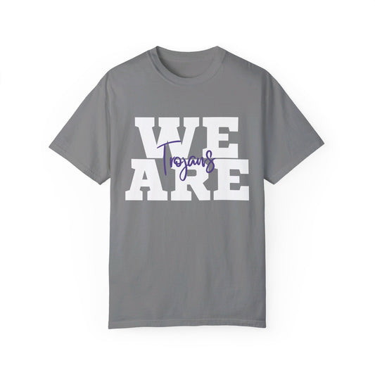 WE ARE [your mascot] T-shirt, High School Spirit Wear, Customize Colors and Mascot, Game Day Shirt, High School Sports