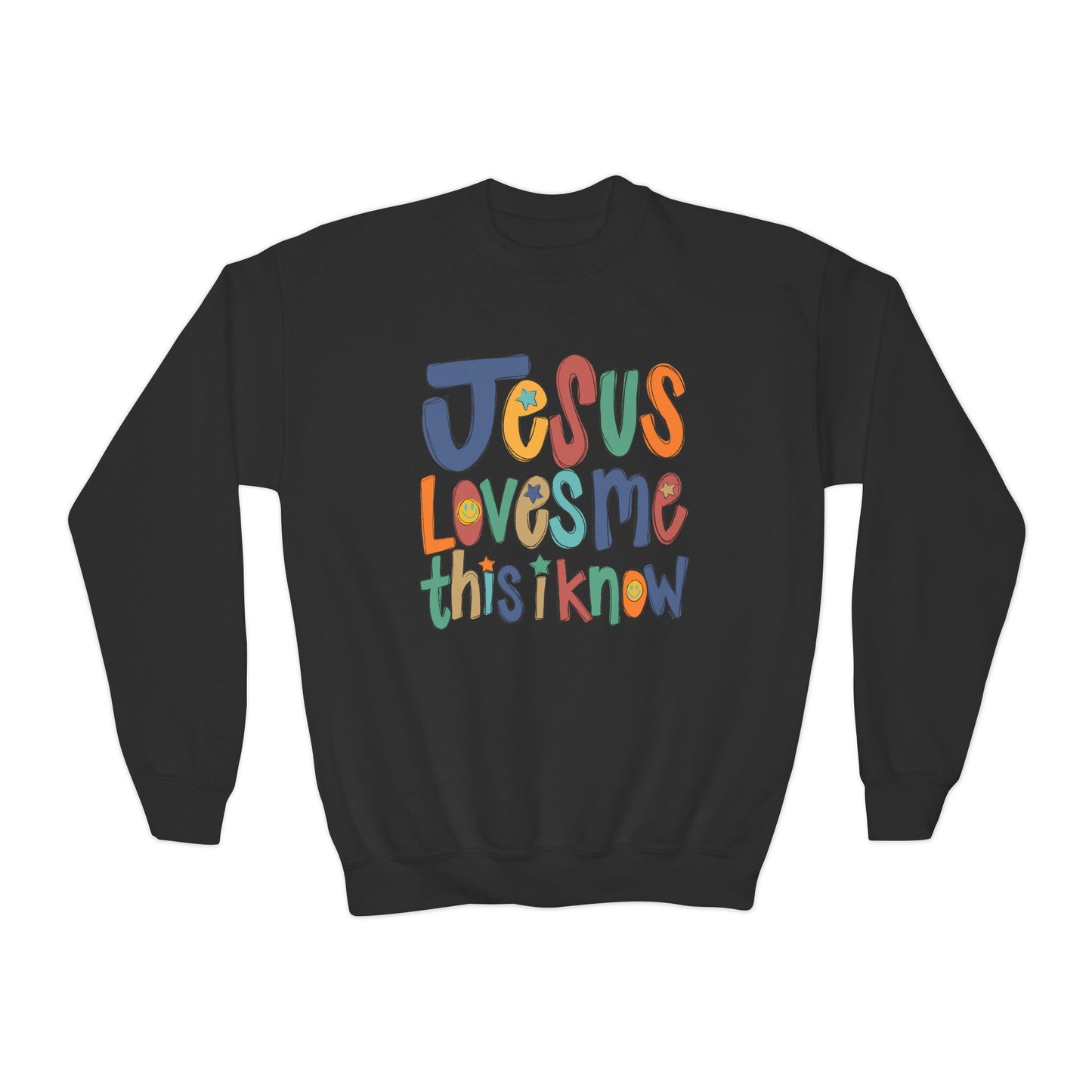 Kids Jesus Loves Me This I Know Sweatshirt