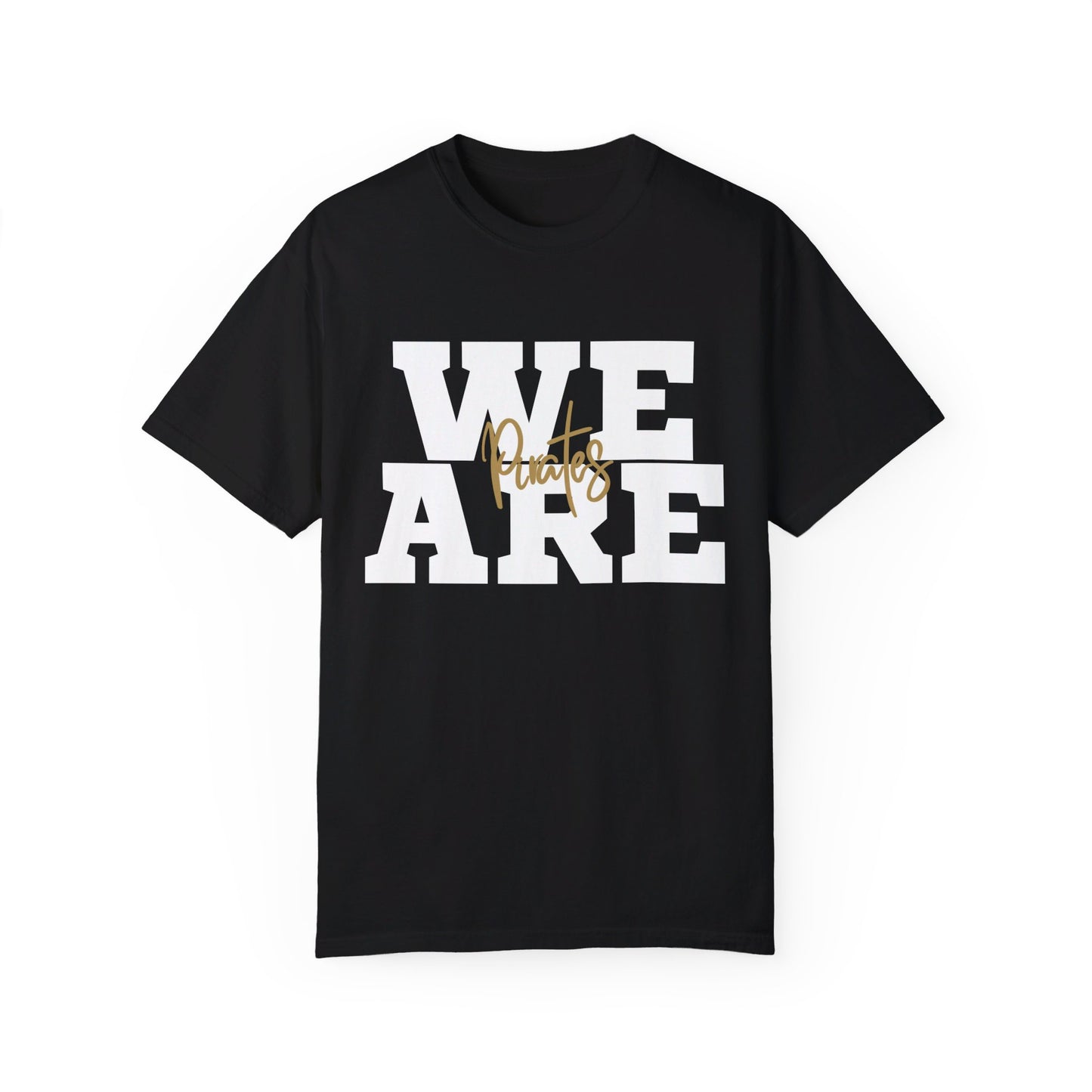 WE ARE [your mascot] T-shirt, High School Spirit Wear, Customize Colors and Mascot, Game Day Shirt, High School Sports