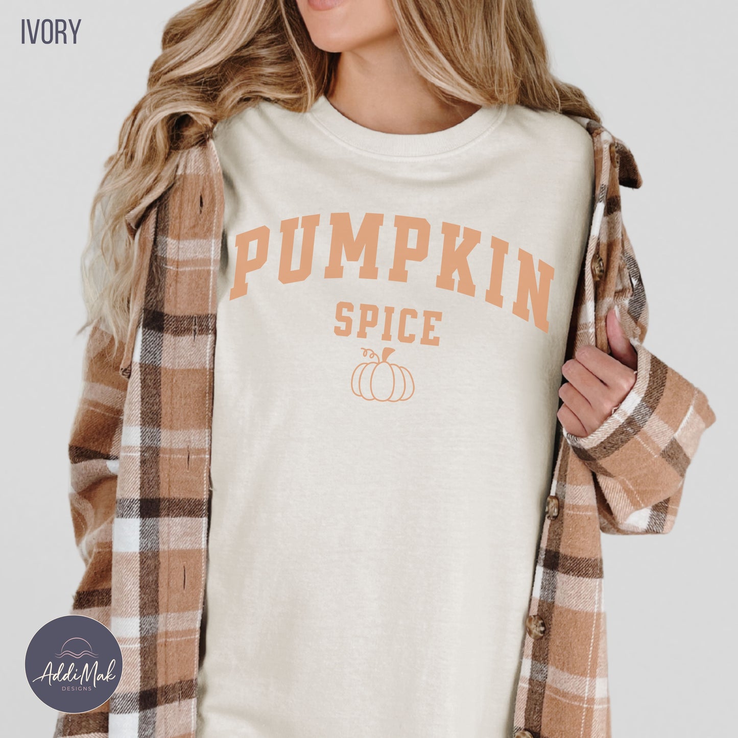 Pumpkin Spice Varsity T-Shirt