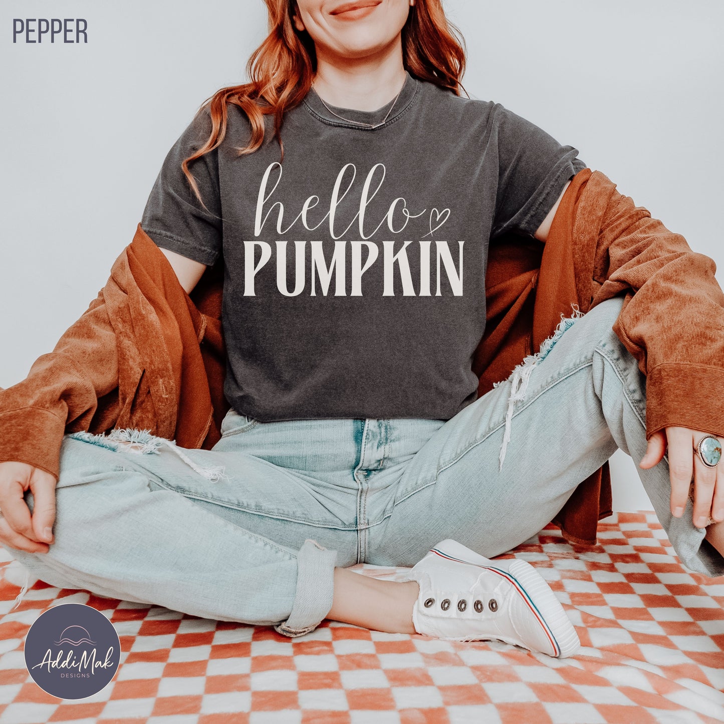 Hello Pumpkin Fall T-Shirt