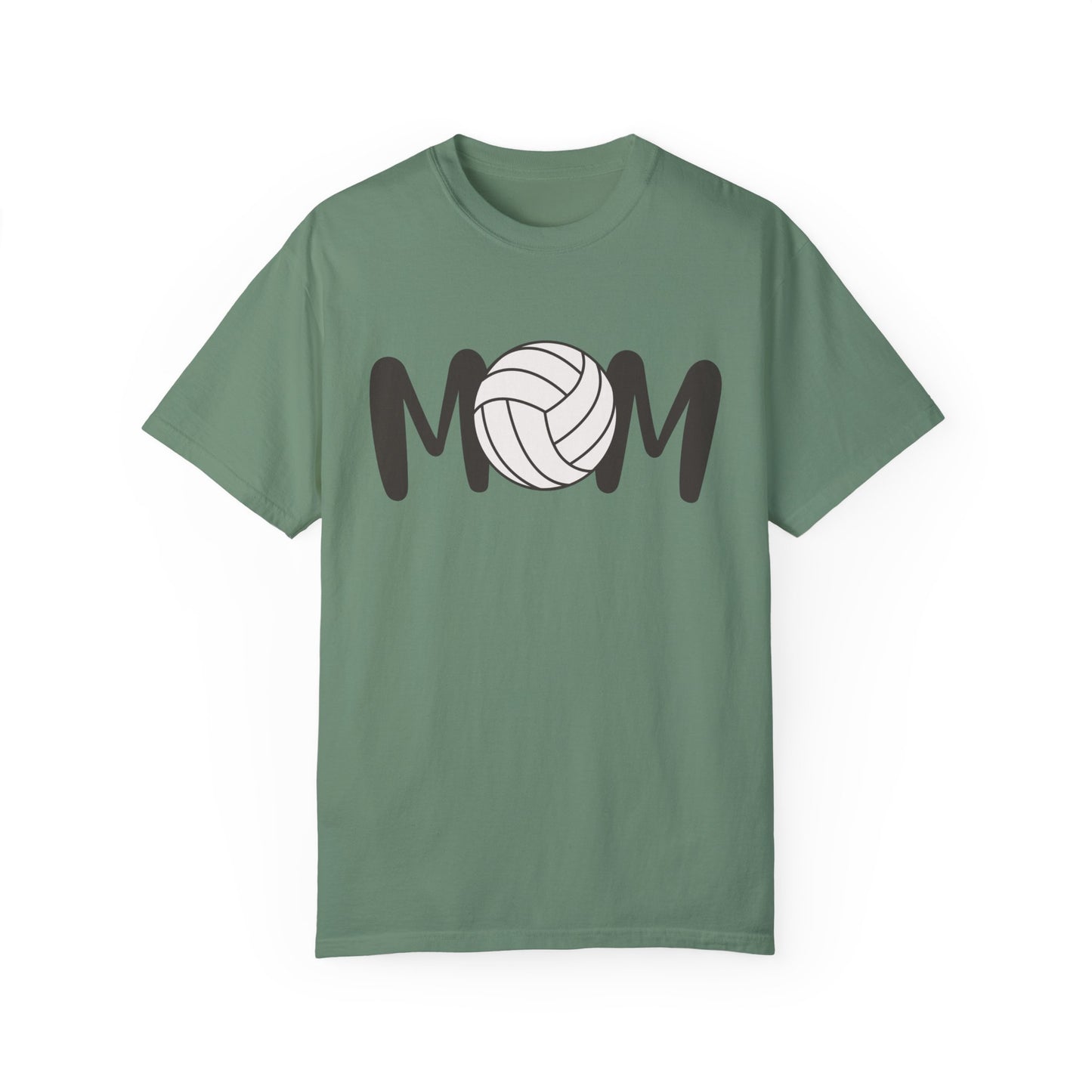 Custom MOM Volleyball Tee with Personalized Name and Number on Back