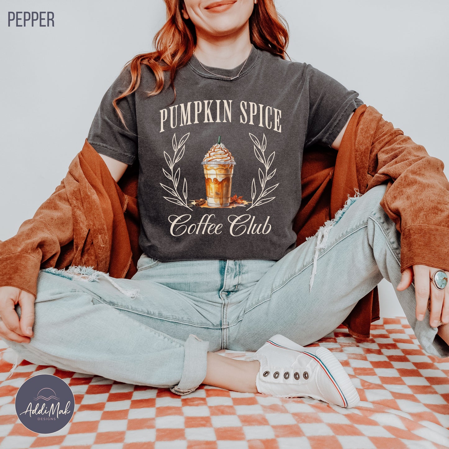 Pumpkin Spice Coffee Club T-shirt