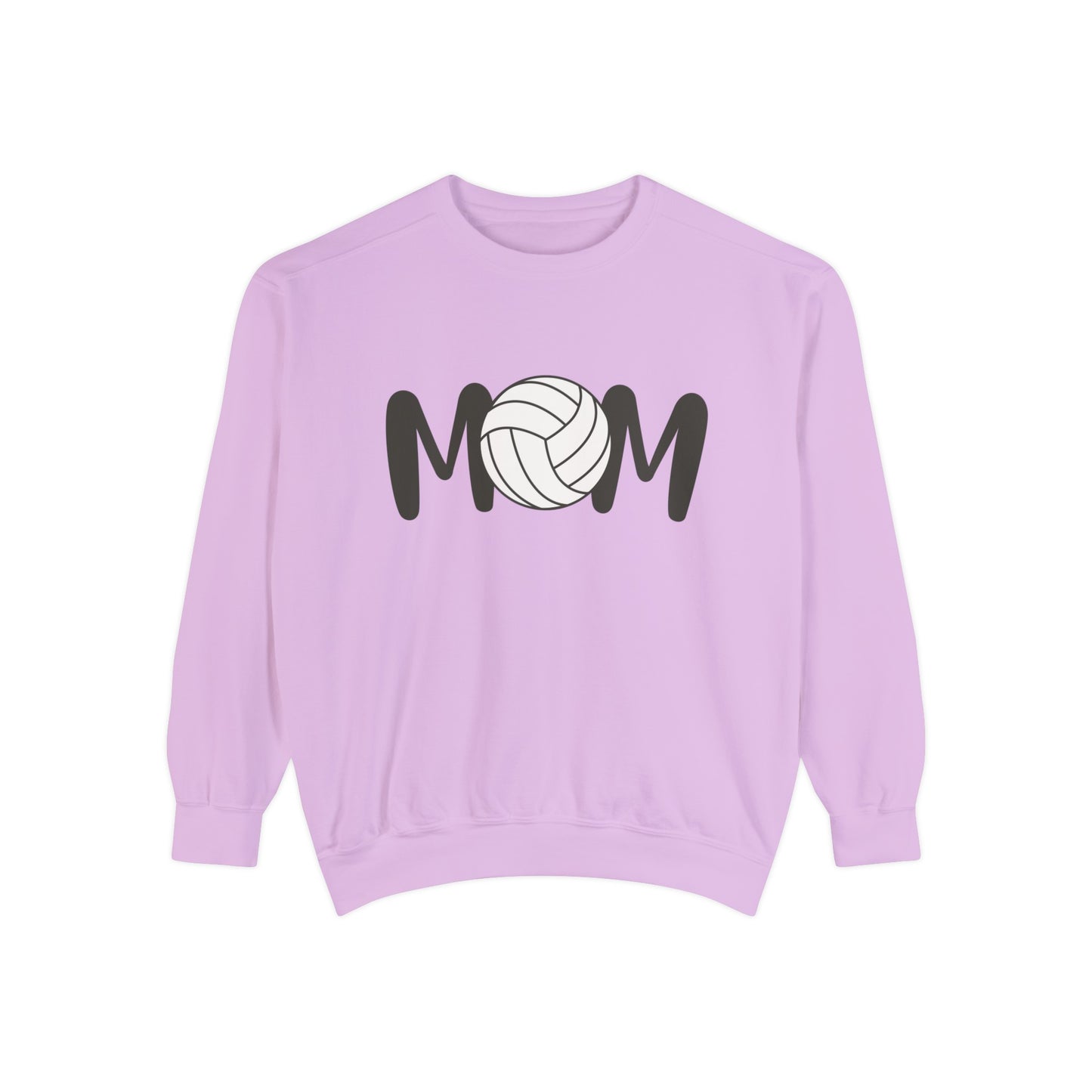 Volleyball MOM Sweatshirt with Personalized Name and Number on Back