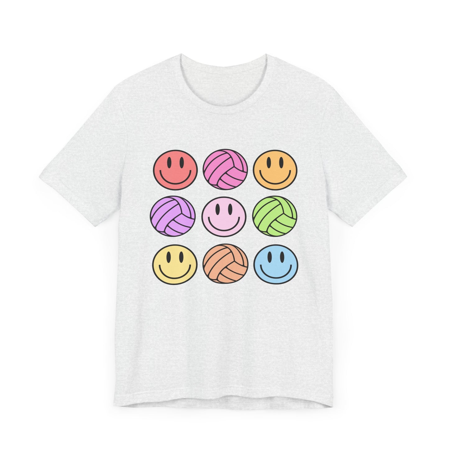 Retro Volleyball Smiley Shirt