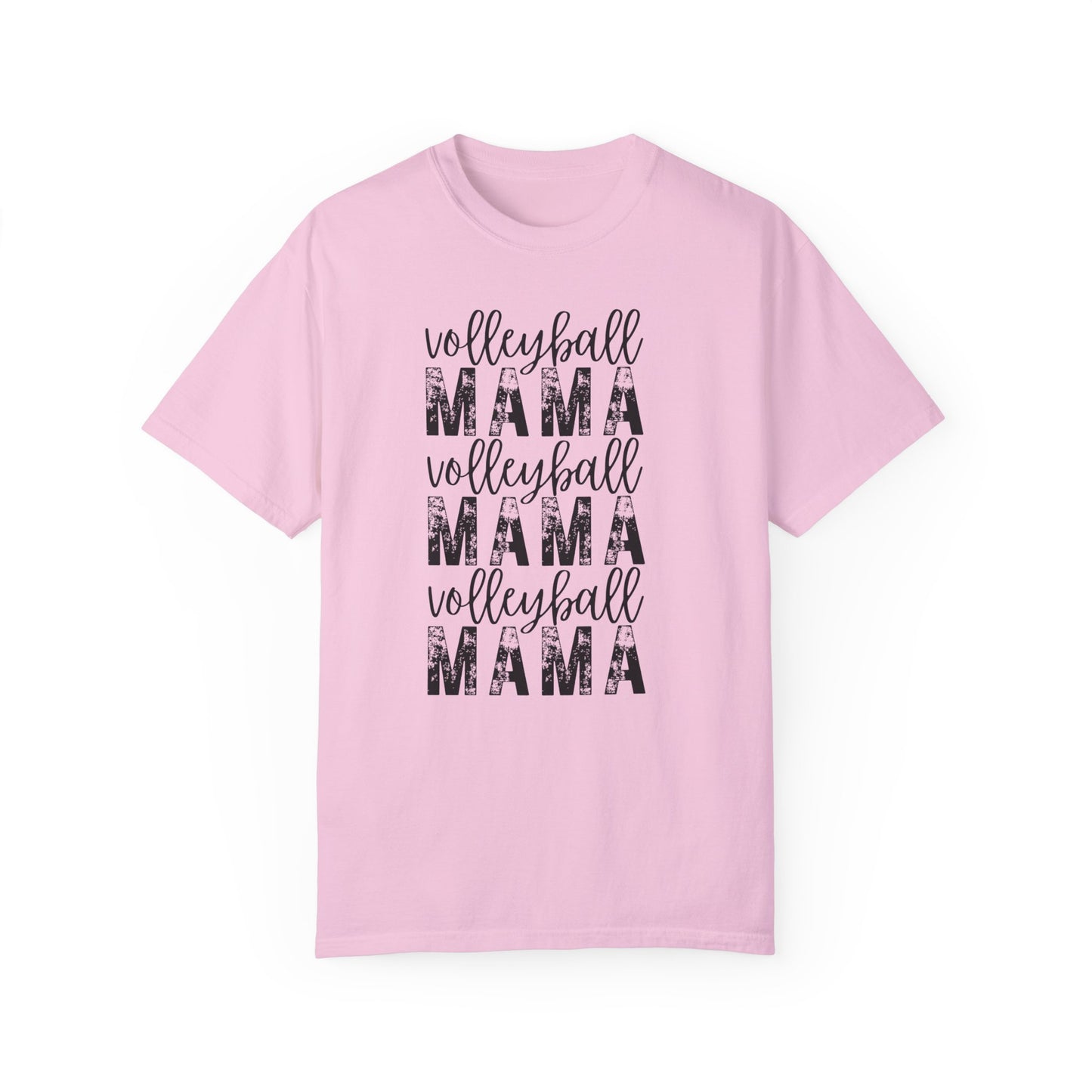 Volleyball Mama -Script and Bold Grunge Tee