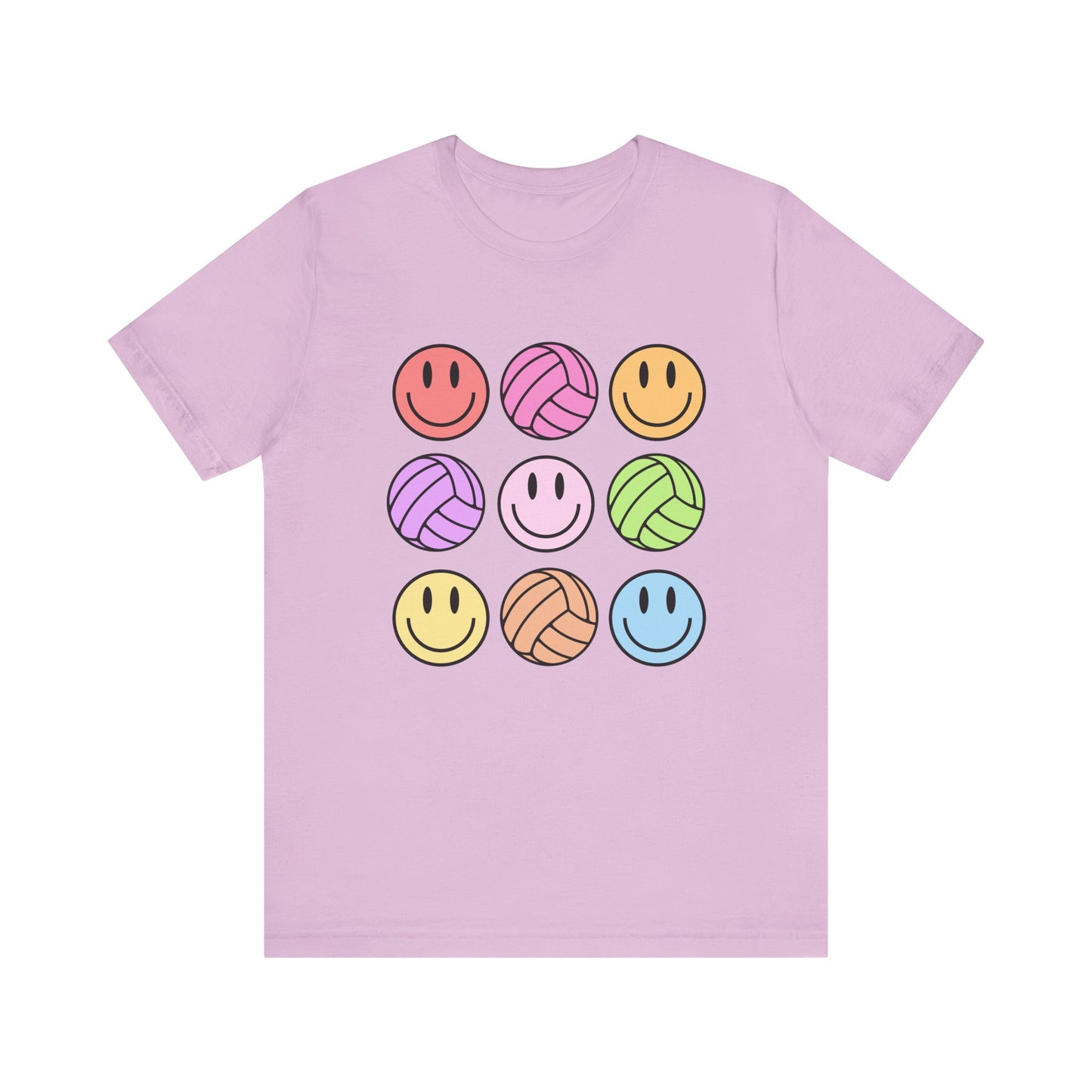 Retro Volleyball Smiley Shirt