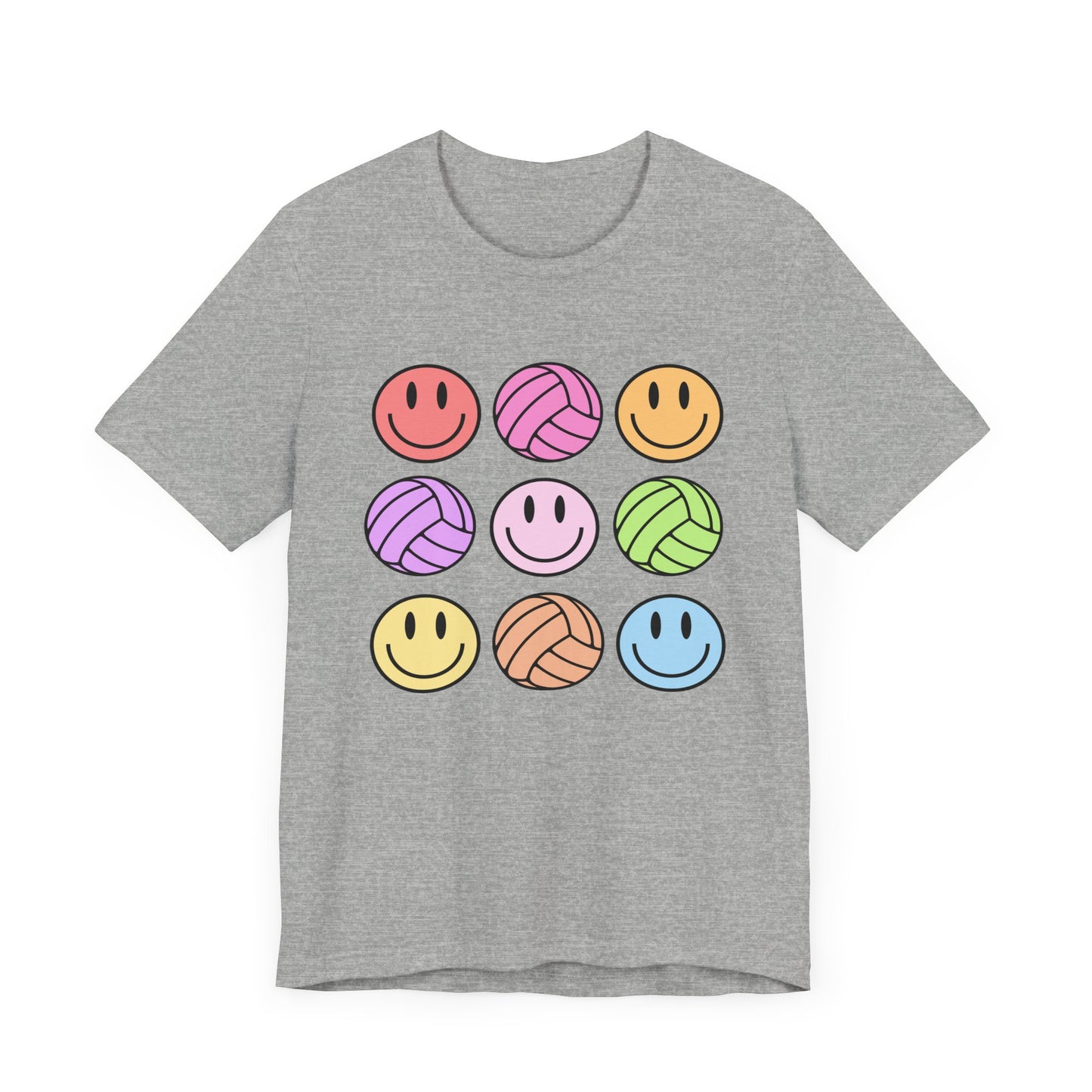 Retro Volleyball Smiley Shirt