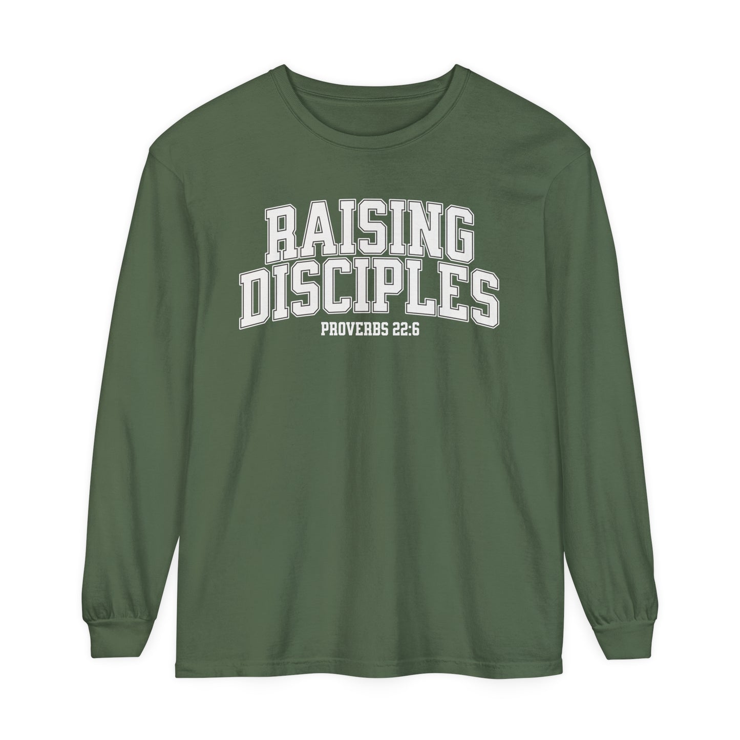 Raising Disciples - Varsity Long Sleeve T-Shirt