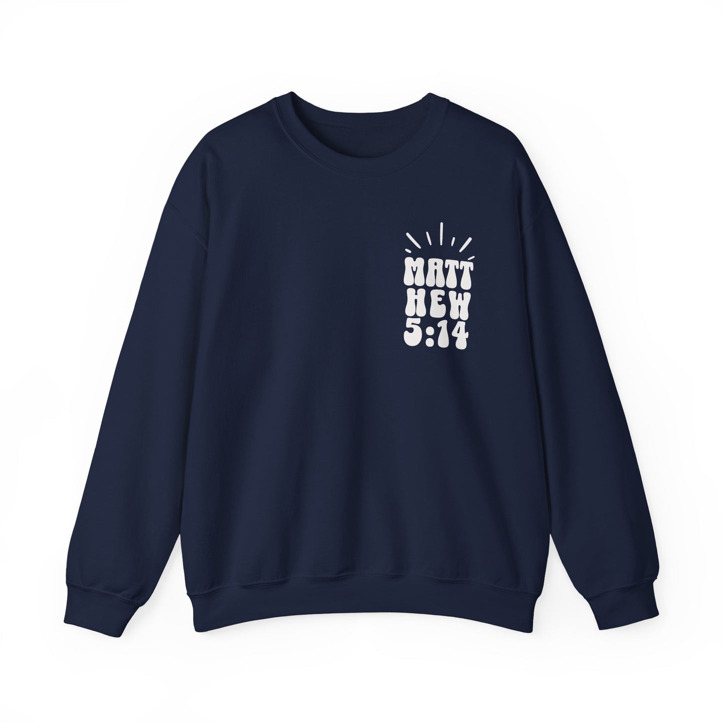 Retro Be The Light Crewneck Sweatshirt