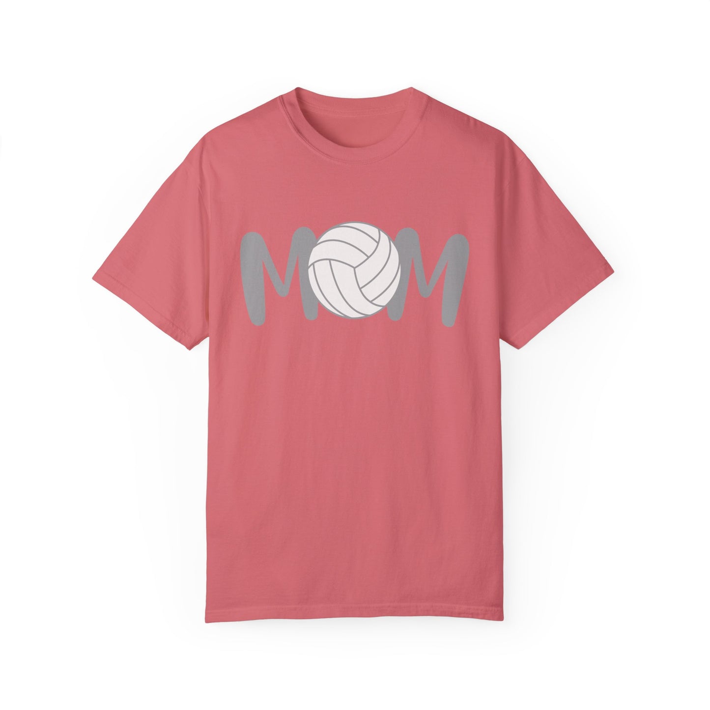 Custom MOM Volleyball Tee with Personalized Name and Number on Back