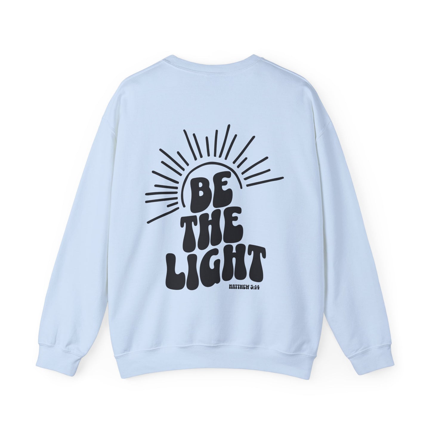 Retro Be The Light Crewneck Sweatshirt