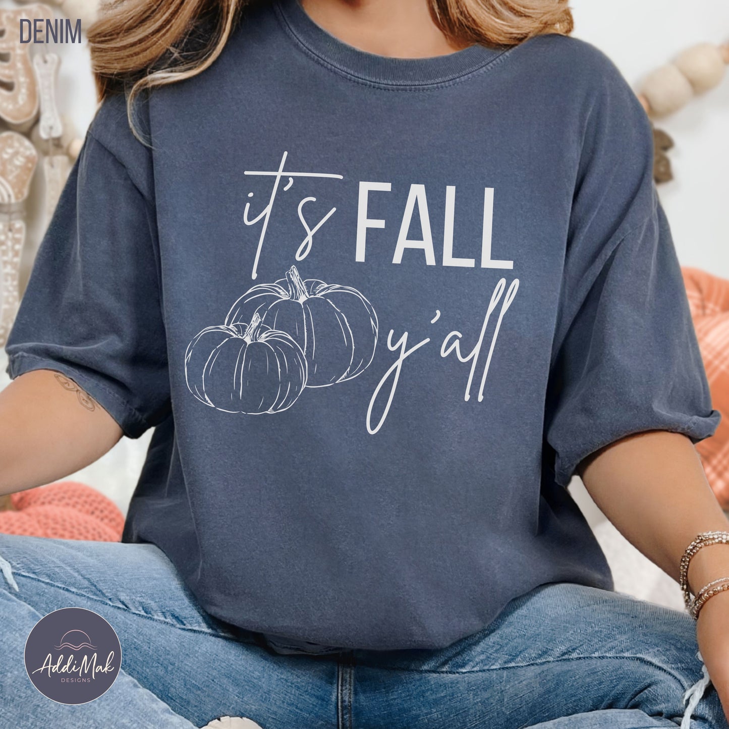 It's Fall Y'all Pumpkin T-Shirt