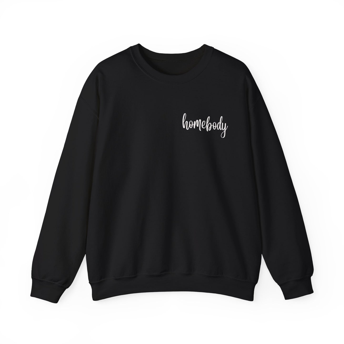 Homebody Script - Small Left Chest - Crewneck Sweatshirt