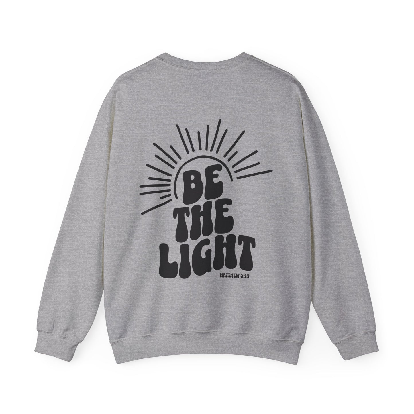 Retro Be The Light Crewneck Sweatshirt