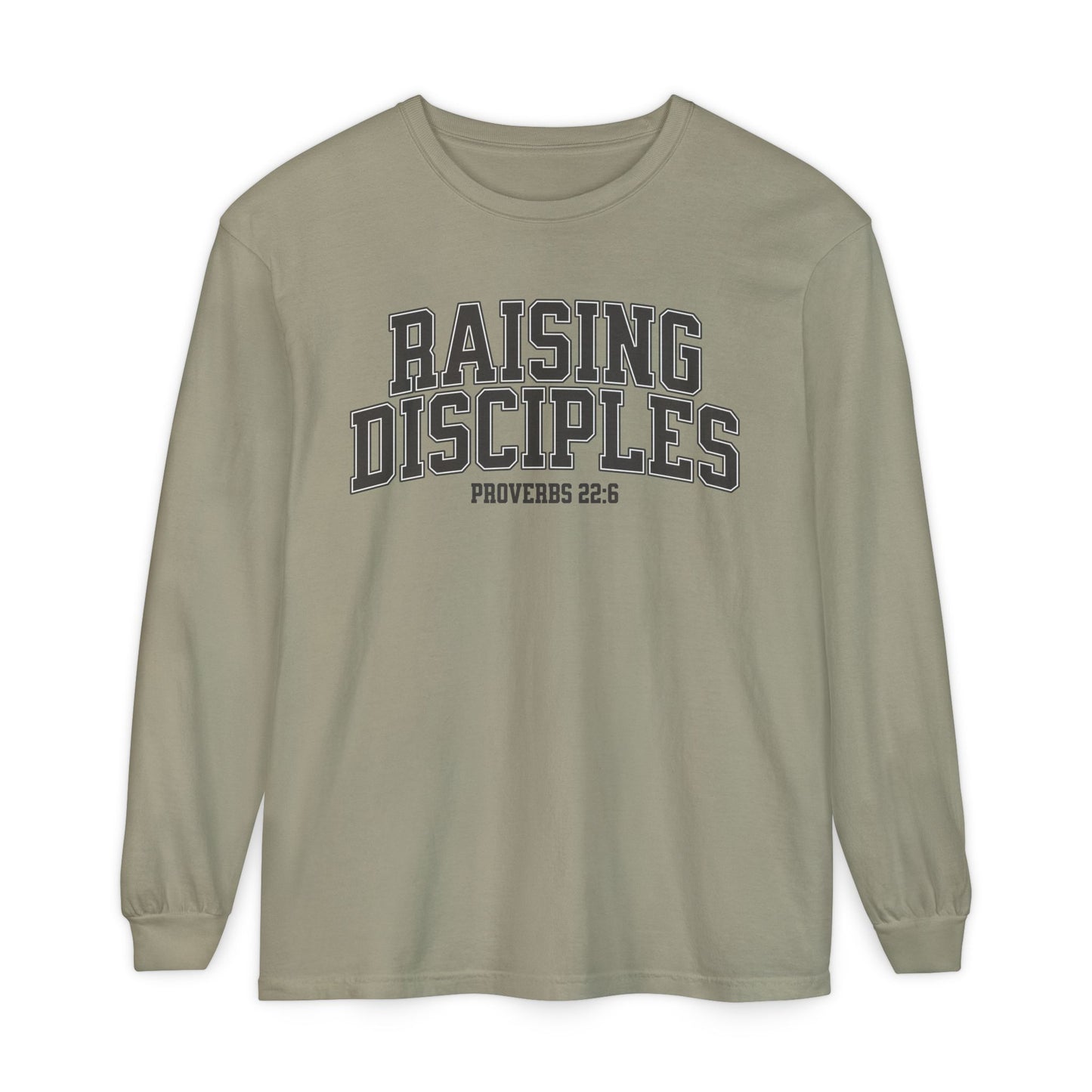 Raising Disciples - Mens - Varsity Long Sleeve T-Shirt