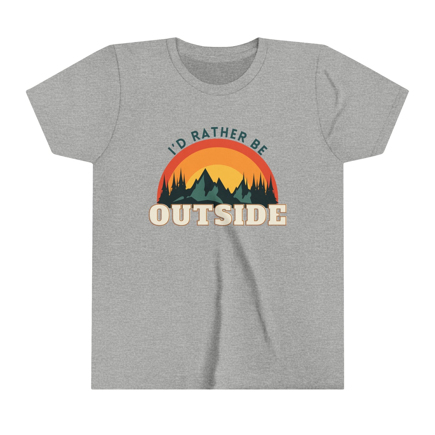 I'd Rather Be Outside Youth Shirt