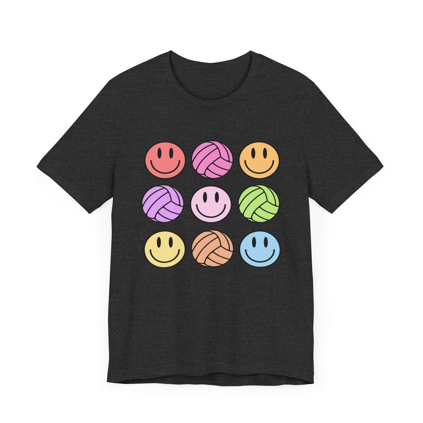 Retro Volleyball Smiley Shirt