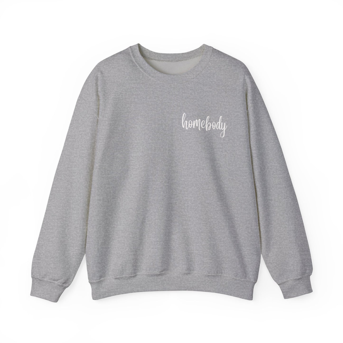 Homebody Script - Small Left Chest - Crewneck Sweatshirt