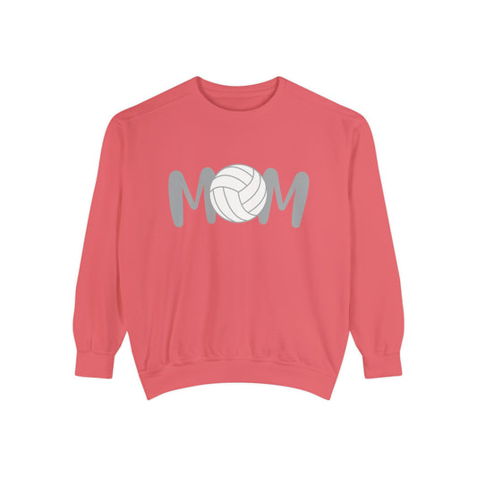 Volleyball MOM Sweatshirt with Personalized Name and Number on Back