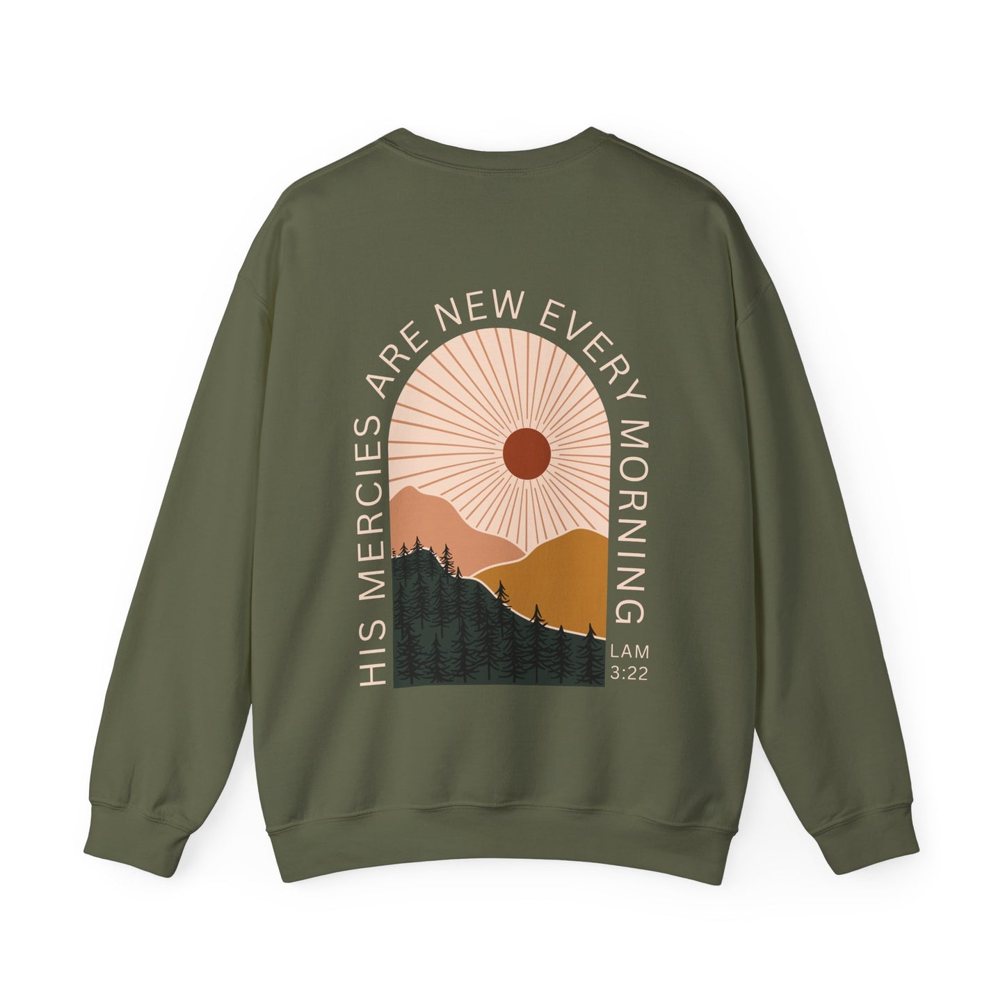 His Mercies Are New Every Morning Crewneck Sweatshirt