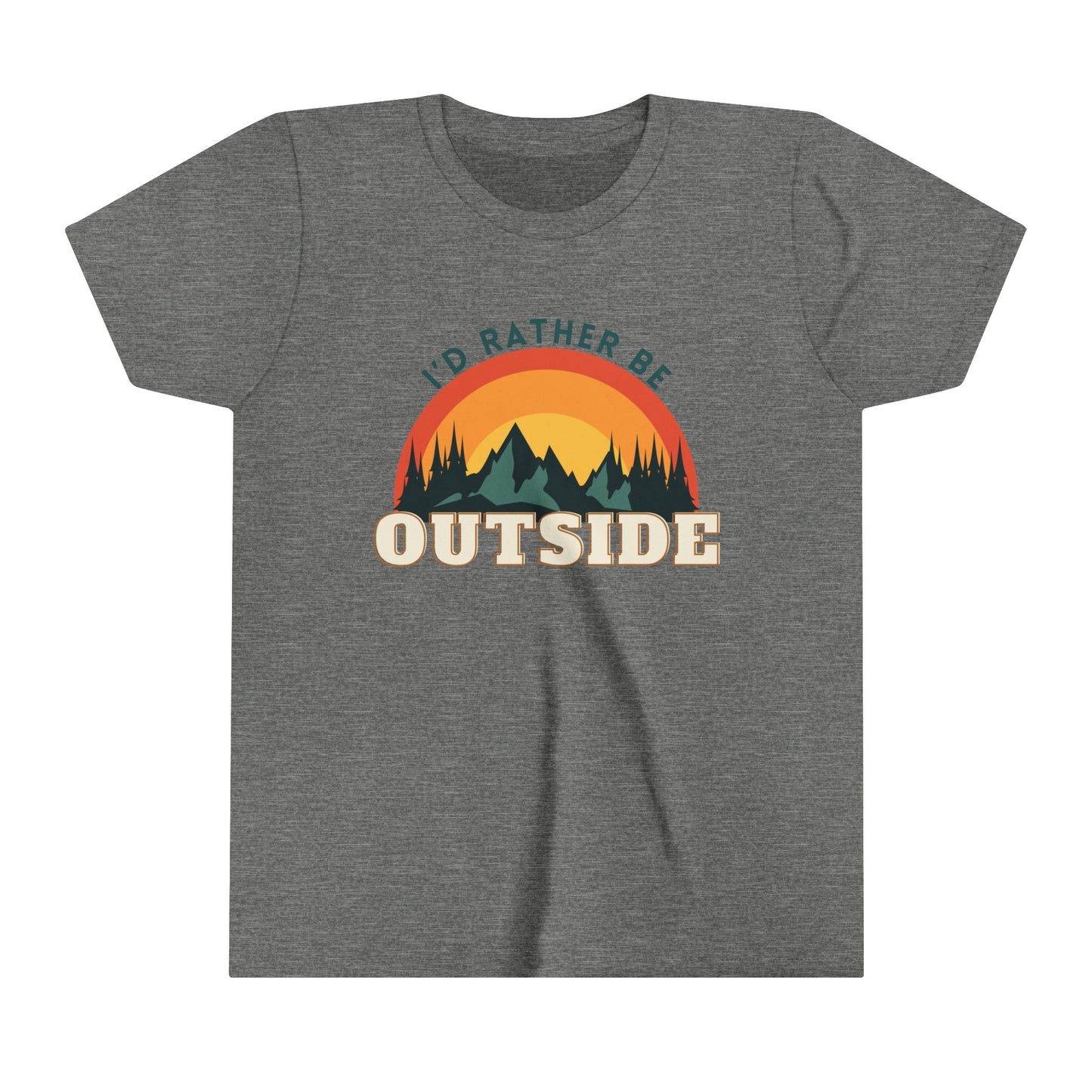 I'd Rather Be Outside Youth Shirt