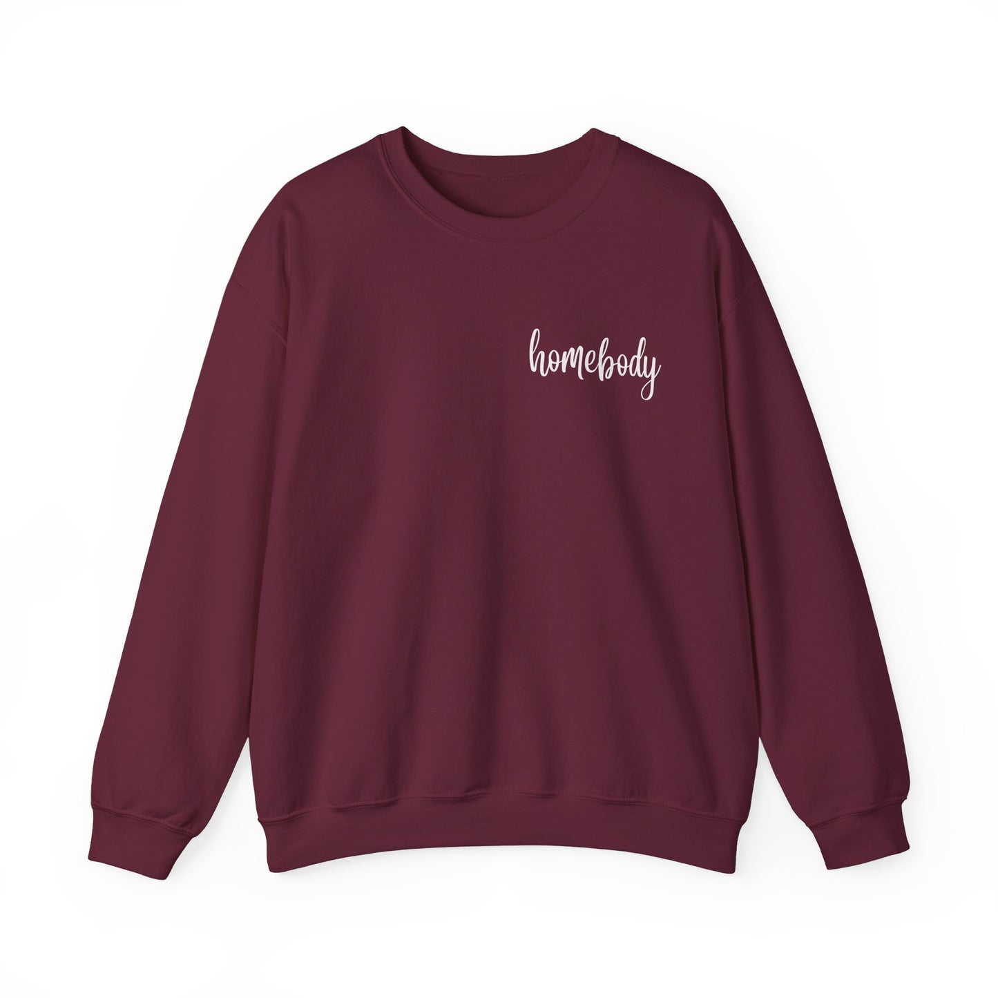 Homebody Script - Small Left Chest - Crewneck Sweatshirt