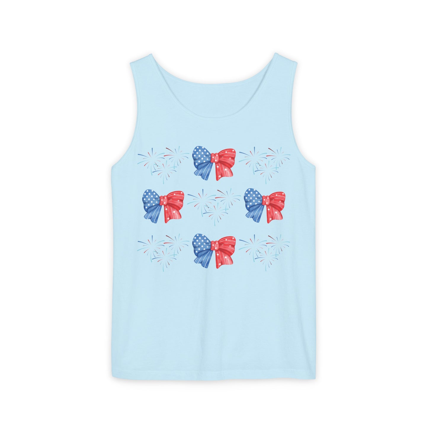 Fireworks and Bows USA Coquette Tank Top