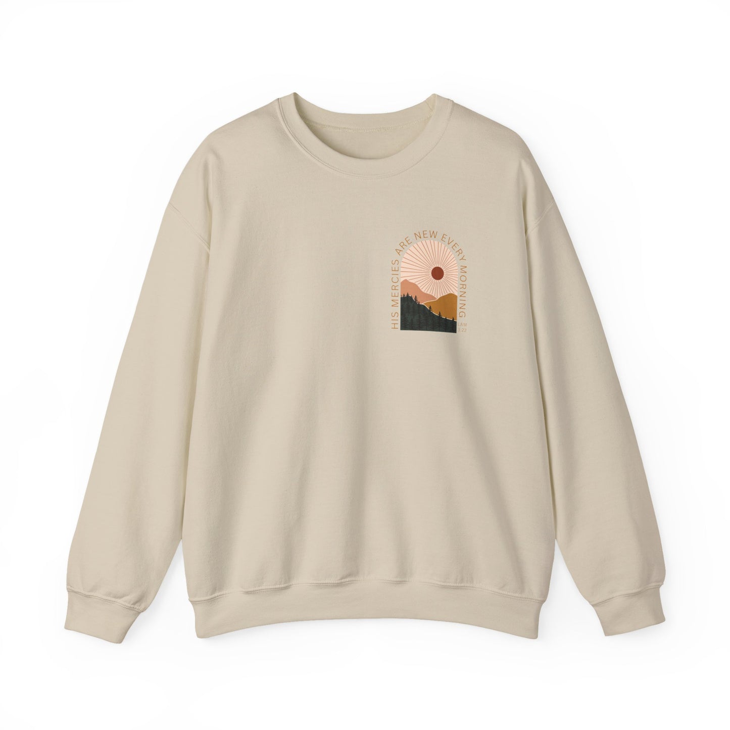 His Mercies Are New Every Morning Crewneck Sweatshirt