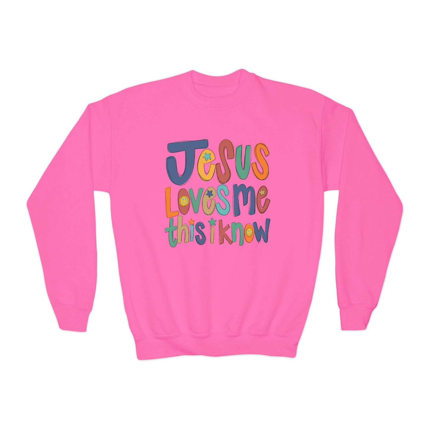 Kids Jesus Loves Me This I Know Sweatshirt